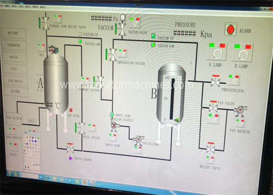 kupować VPI2800 W pełni automatyczne urządzenie do próżniowo-ciśnieniowej impregnacji izolacji silników i transformatorów D2800*H3400mm produkcja online