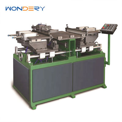 kupować Semi-Automatic Aluminum Radiator Core Assembly Machine 500kg PLC Control produkcja online