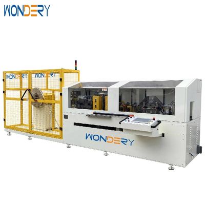kupować Automatic Aluminum Radiator Core Builder Machine 650-850mm Length 5.5 Tons produkcja online
