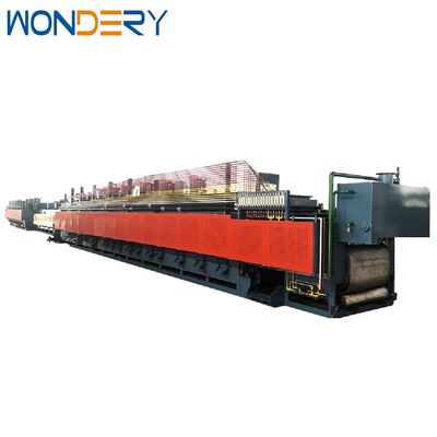 kupować Piec z taśmą siatkową do ciągłej obróbki cieplnej z regulacją temperatury PID i wydajnością produkcyjną 160-1000 kg/h dla długiej żywotności produkcja online