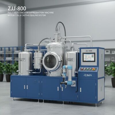 kupować W pełni automatyczna maszyna do impregnacji próżniowej z próżnią -0,09 MPa i zbiornikiem 800 × 600 × 400 mm do cewek silników i odlewów produkcja online