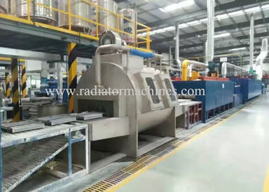 kupować 6 metrowy automatyczny piec do lutowania aluminiowego grzejnika 1200 * 250 mm produkcja online