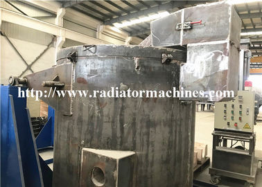 kupować 500 kg Gazowy aluminiowy piec do topienia metalu / złomu Tygiel Palnik Riello produkcja online