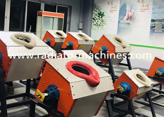 kupować Przemysłowy piec indukcyjny do topienia metali o mocy 25 kW średniej częstotliwości Pojemność 5 kg dla stali Miedź Aluminium produkcja online