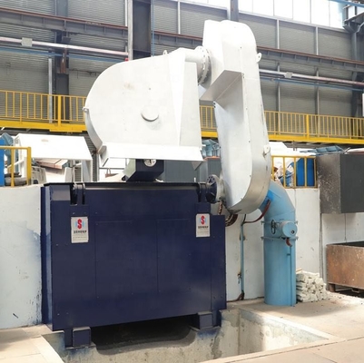 150kg-20Ton Linia do produkcji stalowych prętów zbrojeniowych Aluminium Żelazo Miedź Złom Metalowe piece do topienia