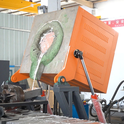 500 kg elektryczny piec do topienia 850 stopni celsjusza piec indukcyjny do topienia metalu