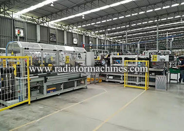180 M / Min Aluminium Fin Machine High Speed ​​Wavy Fin 8mm Height