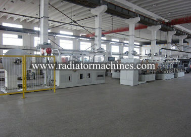 Automatyczna chłodnica Fin Machine 5700X1500x2200 Wymiar 280m / min Prędkość podawania