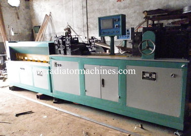 W pełni automatyczna radiator miedziany Fin Machine 40 M / Min Flat Fin
