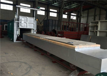 380V 3P 50HZ Piec do wózków paleniskowych Bogie z kontrolą PLC Siemens S7-200