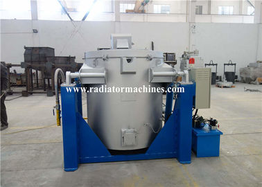 Piece do topienia metali / aluminium opalane olejem z systemem spalania rur 350 kg