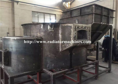 1200 kg Hydrauliczne przechylne piece do topienia metalu na gaz ziemny