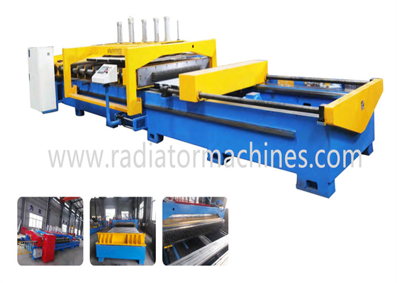 Poziomy ekspander rurowy CNC Maszyna HVAC 4000 mm do wymiennika ciepła