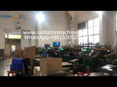 maszyna do wytwarzania płetw aluminiowych do wymienników ciepła, płetw turbulatorów chłodniczych