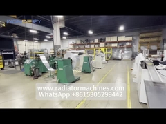 Generator mocy Aluminium Fin Stamping Machine dla falistych, wyciągniętych i prostych płetw